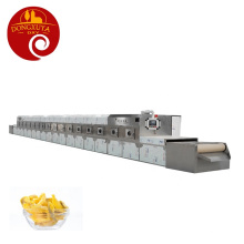 Puffed Food Microwave Drying Puffing Machine